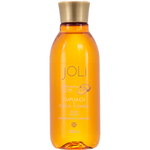 Aceite Desodorante Corporal Joli Cupuaçu E Fava Tonka 200ml